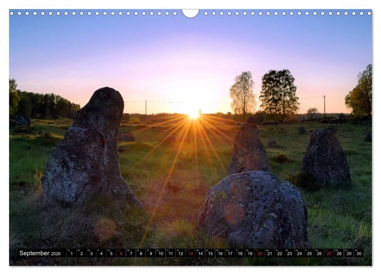 Bild: 9783457808863 | Reiseland Schweden (Wandkalender 2026 DIN A3 quer), CALVENDO...