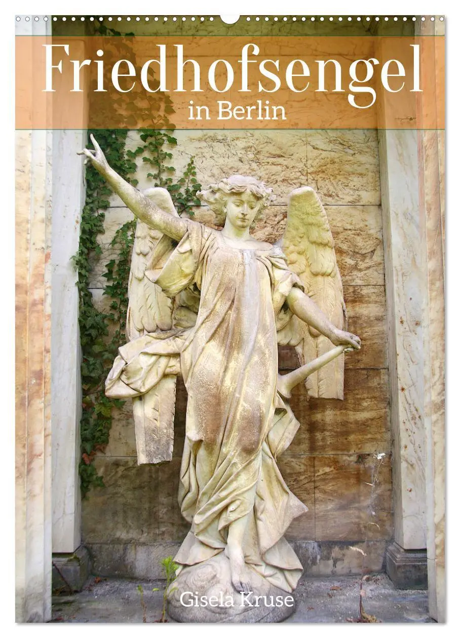 Cover: 9783516378863 | Friedhofsengel in Berlin (Wandkalender 2026 DIN A2 hoch), CALVENDO...