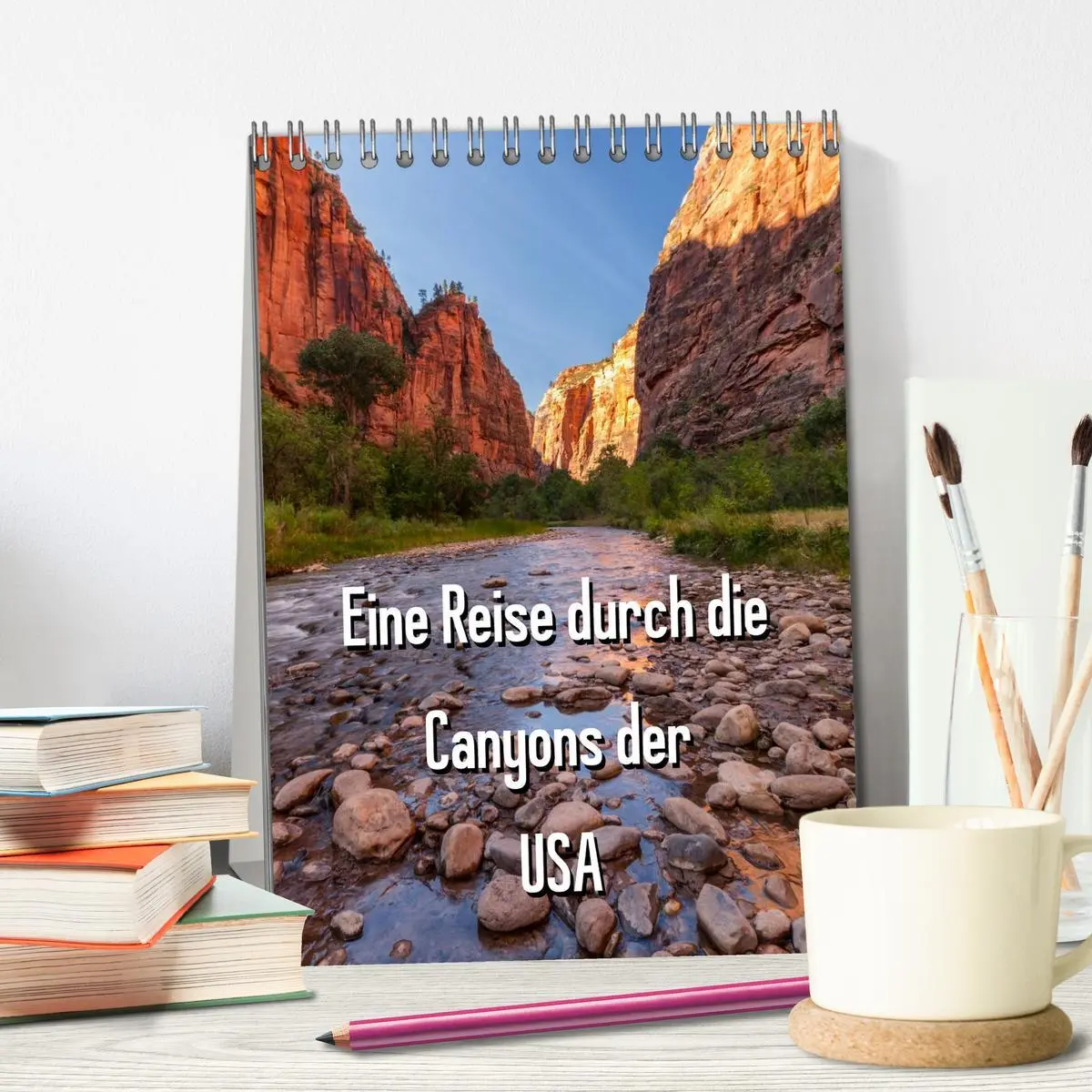 Bild: 9783516448863 | Eine Reise durch die Canyons der USA (Tischkalender 2026 DIN A5...