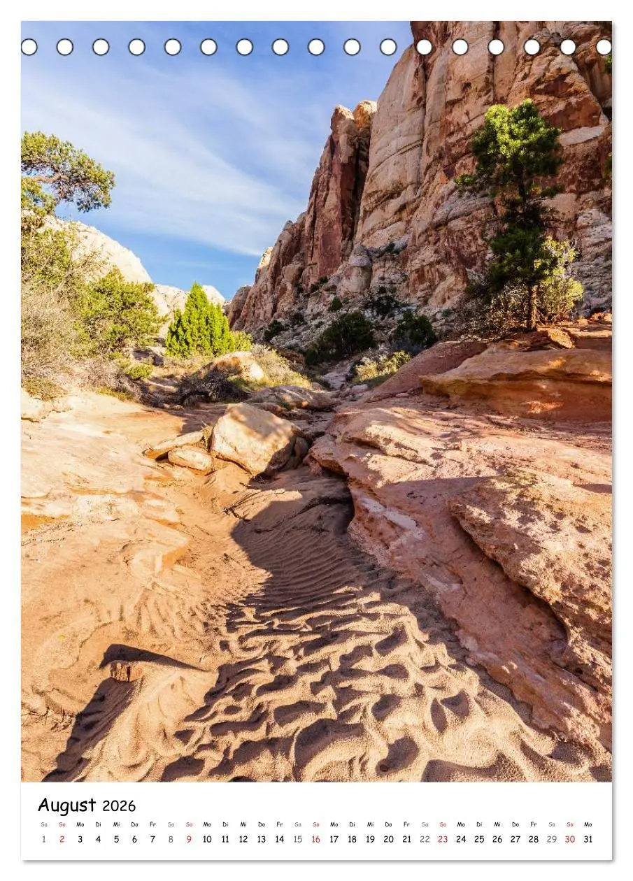 Bild: 9783516448863 | Eine Reise durch die Canyons der USA (Tischkalender 2026 DIN A5...