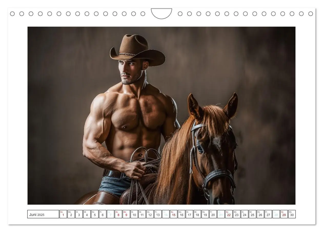 Bild: 9783383788963 | Im Bann des Cowboys (Wandkalender 2025 DIN A4 quer), CALVENDO...