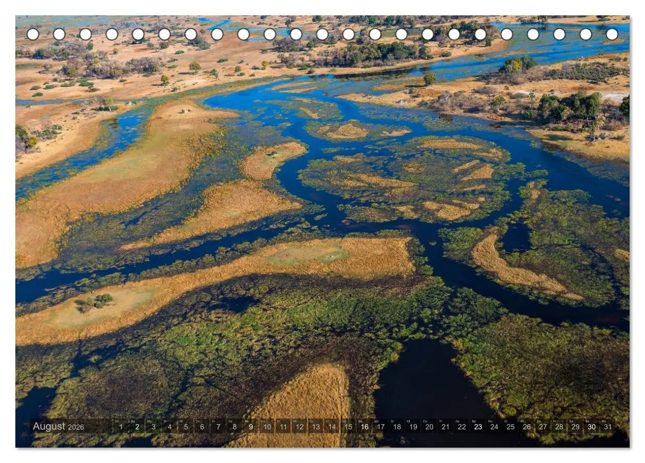 Bild: 9783516058963 | Botswana - Landschaft und Tierwelt (Tischkalender 2026 DIN A5...