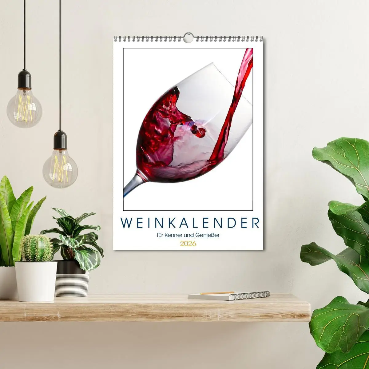 Bild: 9783516368963 | Weinkalender - für Kenner und Genießer (Wandkalender 2026 DIN A3...