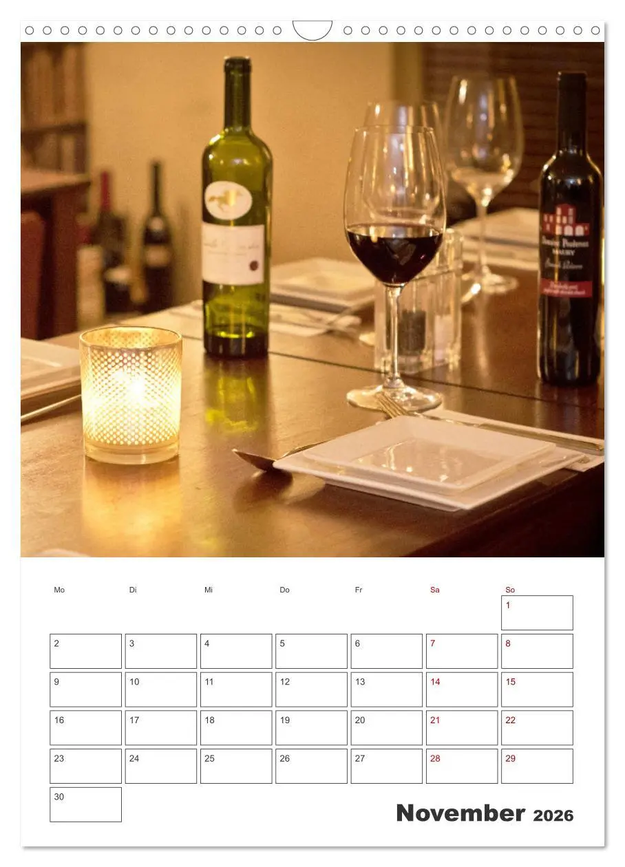 Bild: 9783516368963 | Weinkalender - für Kenner und Genießer (Wandkalender 2026 DIN A3...