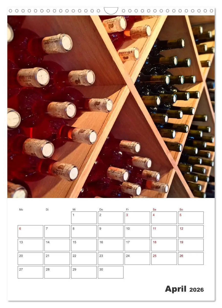 Bild: 9783516368963 | Weinkalender - für Kenner und Genießer (Wandkalender 2026 DIN A3...