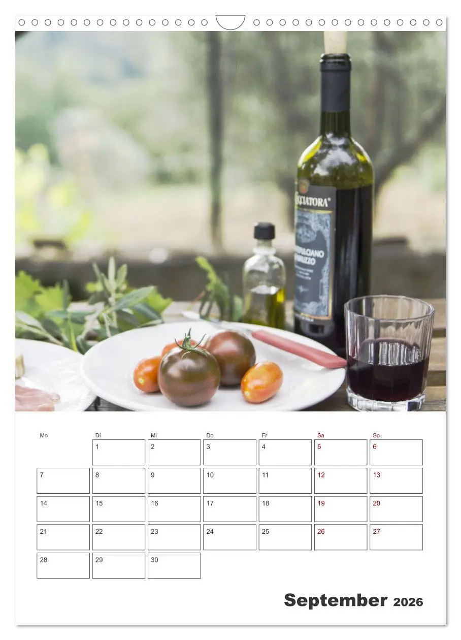 Bild: 9783516368963 | Weinkalender - für Kenner und Genießer (Wandkalender 2026 DIN A3...