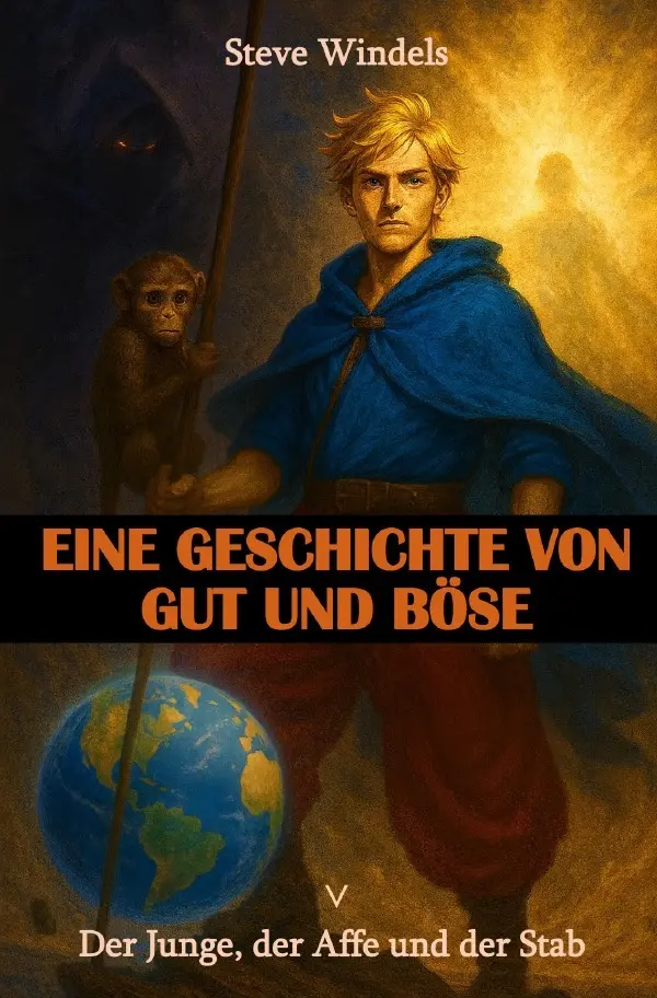 Cover: 9783565188963 | Eine Geschichte von Gut und Böse - Der Junge, der Affe und der Stab