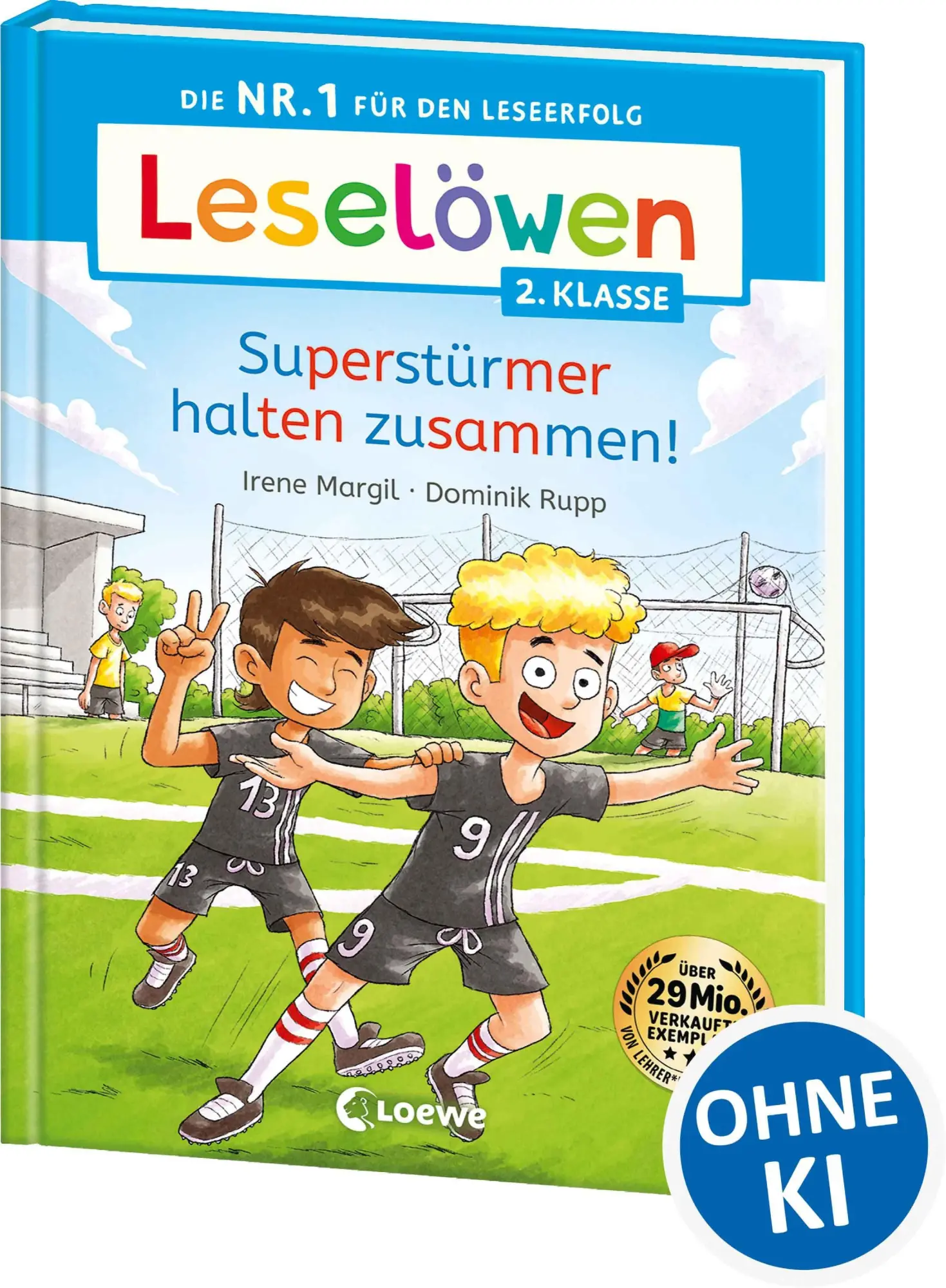Cover: 9783743218963 | Leselöwen 2. Klasse - Superstürmer halten zusammen! | Irene Margil