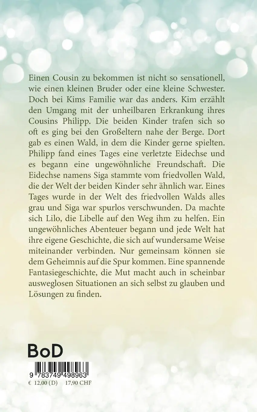 Rückseite: 9783749498963 | Ki-Phi und das Geheimnis des friedvollen Walds | Sabine Kneitz | Buch