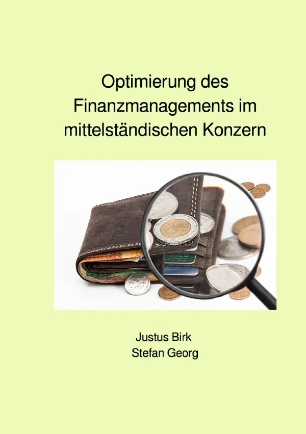 Cover: 9783752988963 | Optimierung des Finanzmanagements im mittelständischen Konzern | Buch