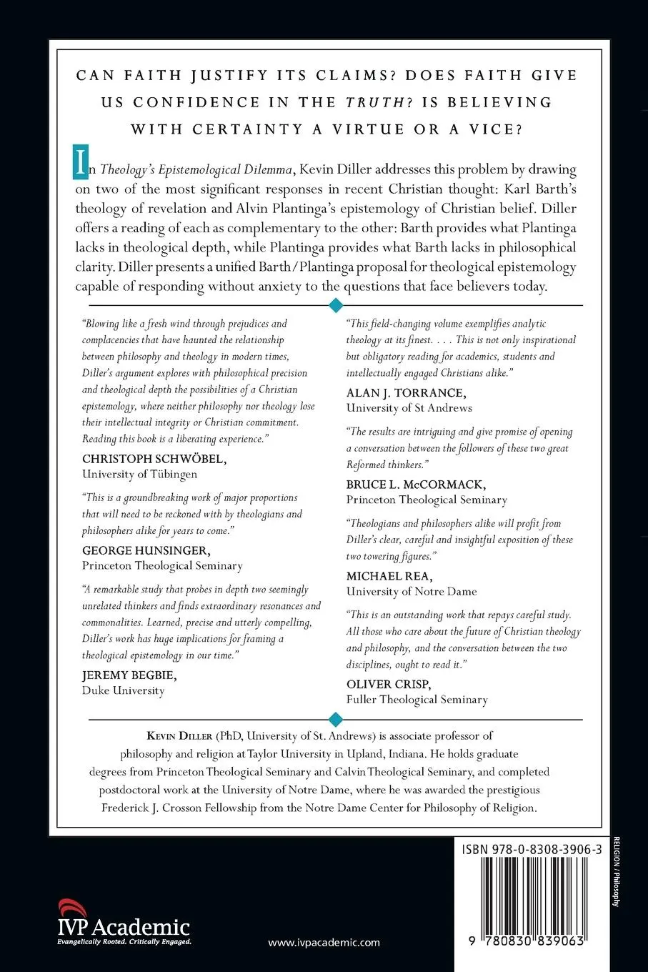 Rückseite: 9780830839063 | Theology's Epistemological Dilemma | Kevin Diller | Taschenbuch | 2014