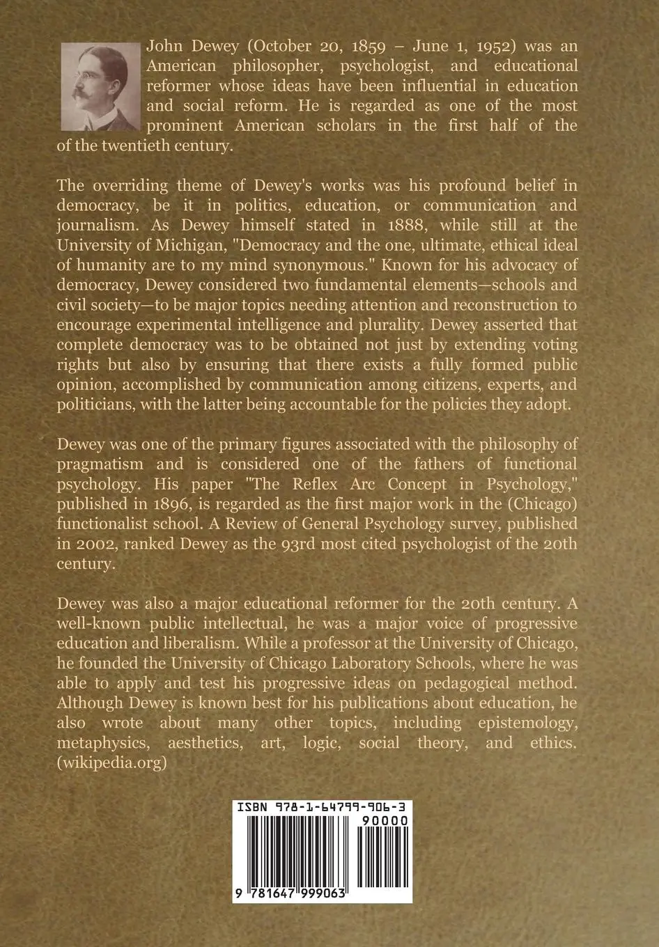 Rückseite: 9781647999063 | Human Nature and Conduct | An introduction to social psychology | Buch