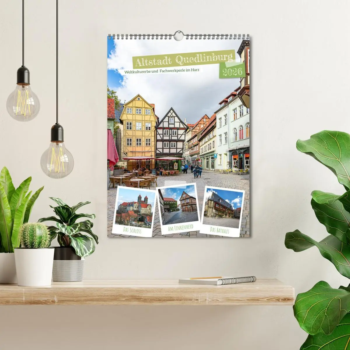 Bild: 9783516329063 | Altstadt Quedlinburg (Wandkalender 2026 DIN A3 hoch), CALVENDO...