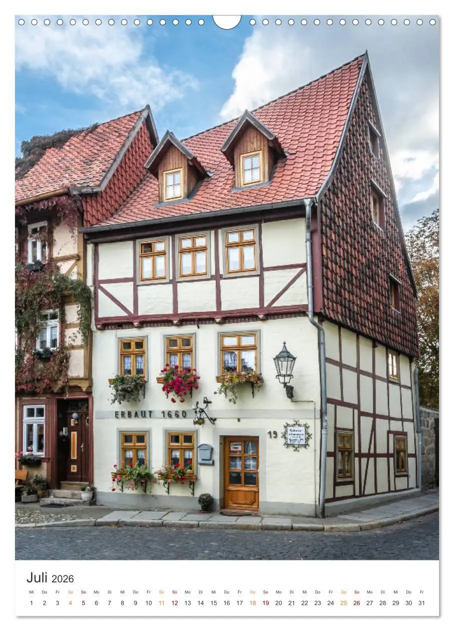 Bild: 9783516329063 | Altstadt Quedlinburg (Wandkalender 2026 DIN A3 hoch), CALVENDO...