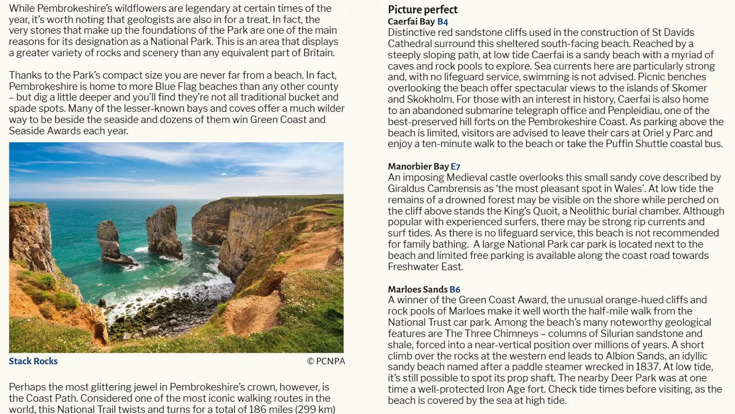 Bild: 9780008439163 | Pembrokeshire Coast National Park Pocket Map | Uk (u. a.) | Buch
