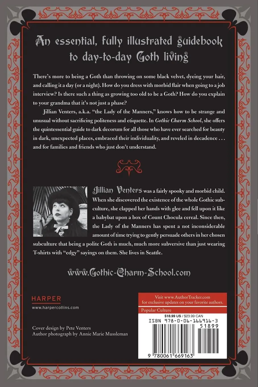 Rückseite: 9780061669163 | Gothic Charm School | Jillian Venters | Taschenbuch | Englisch | 2020