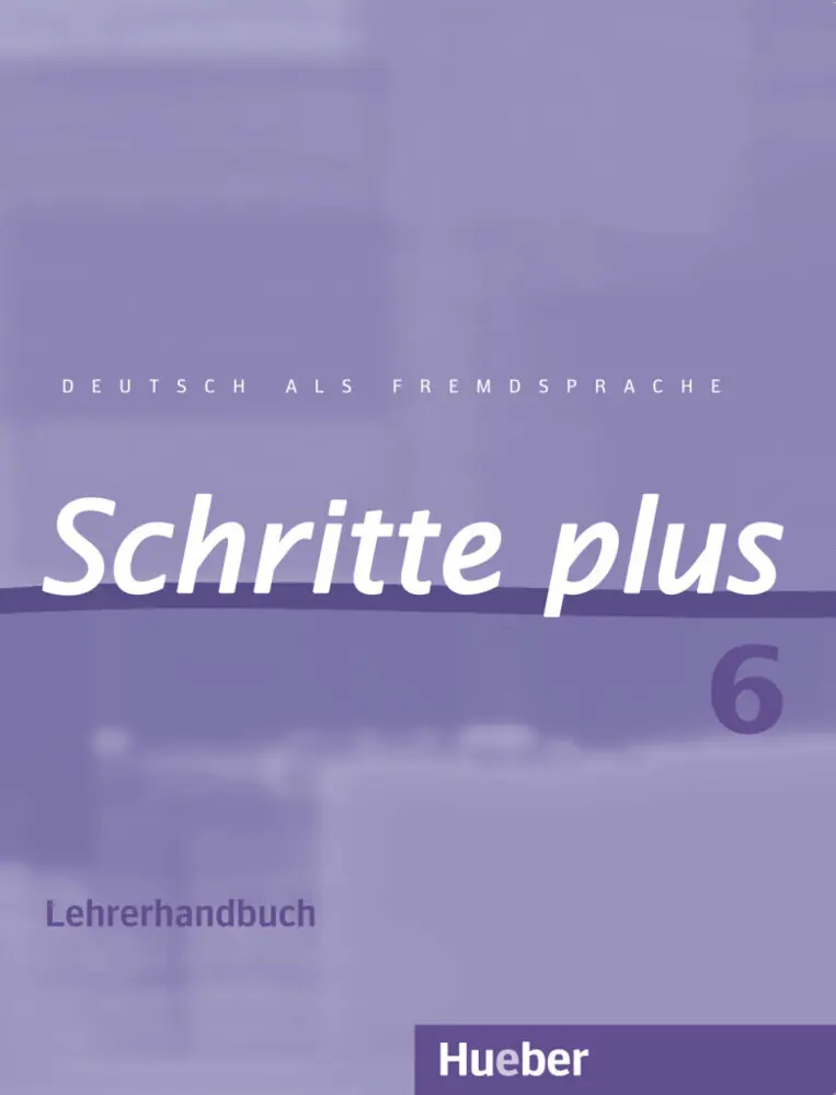 Cover: 9783190519163 | Lehrerhandbuch | Niveau B1/2 | Susanne/Klimaszyk, Petra Kalender
