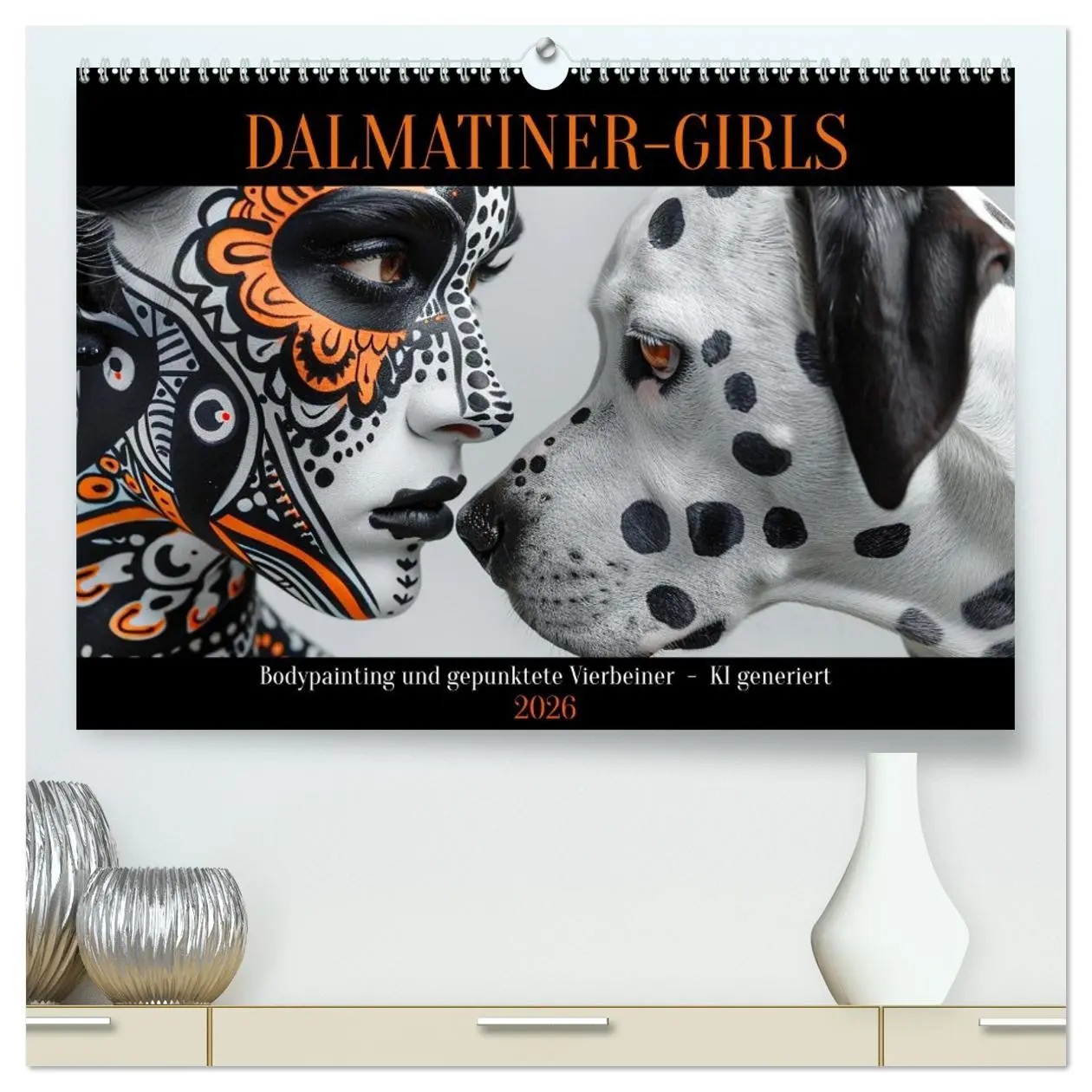 Cover: 9783457399163 | Dalmatinergirls (hochwertiger Premium Wandkalender 2026 DIN A2...