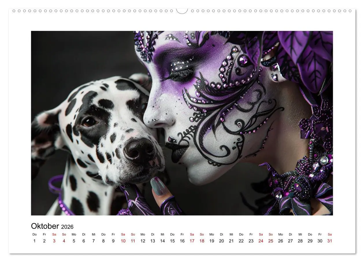 Bild: 9783457399163 | Dalmatinergirls (hochwertiger Premium Wandkalender 2026 DIN A2...