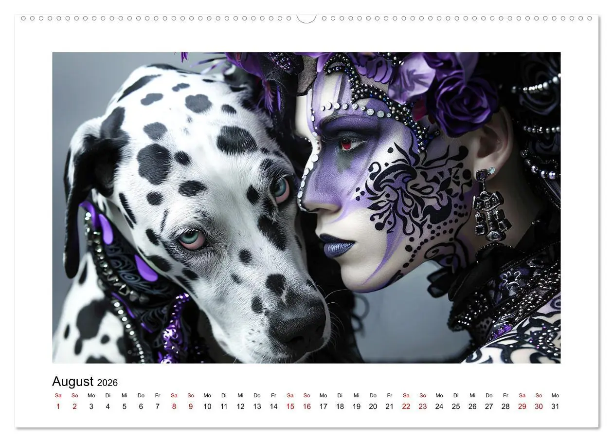Bild: 9783457399163 | Dalmatinergirls (hochwertiger Premium Wandkalender 2026 DIN A2...