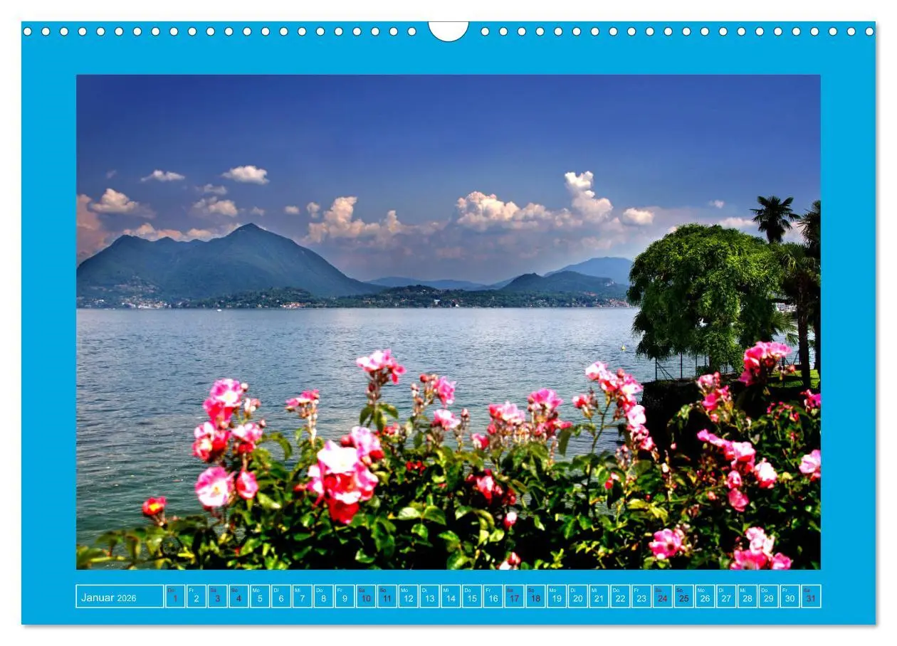 Bild: 9783457779163 | Rund um den Lago Maggiore (Wandkalender 2026 DIN A3 quer), CALVENDO...