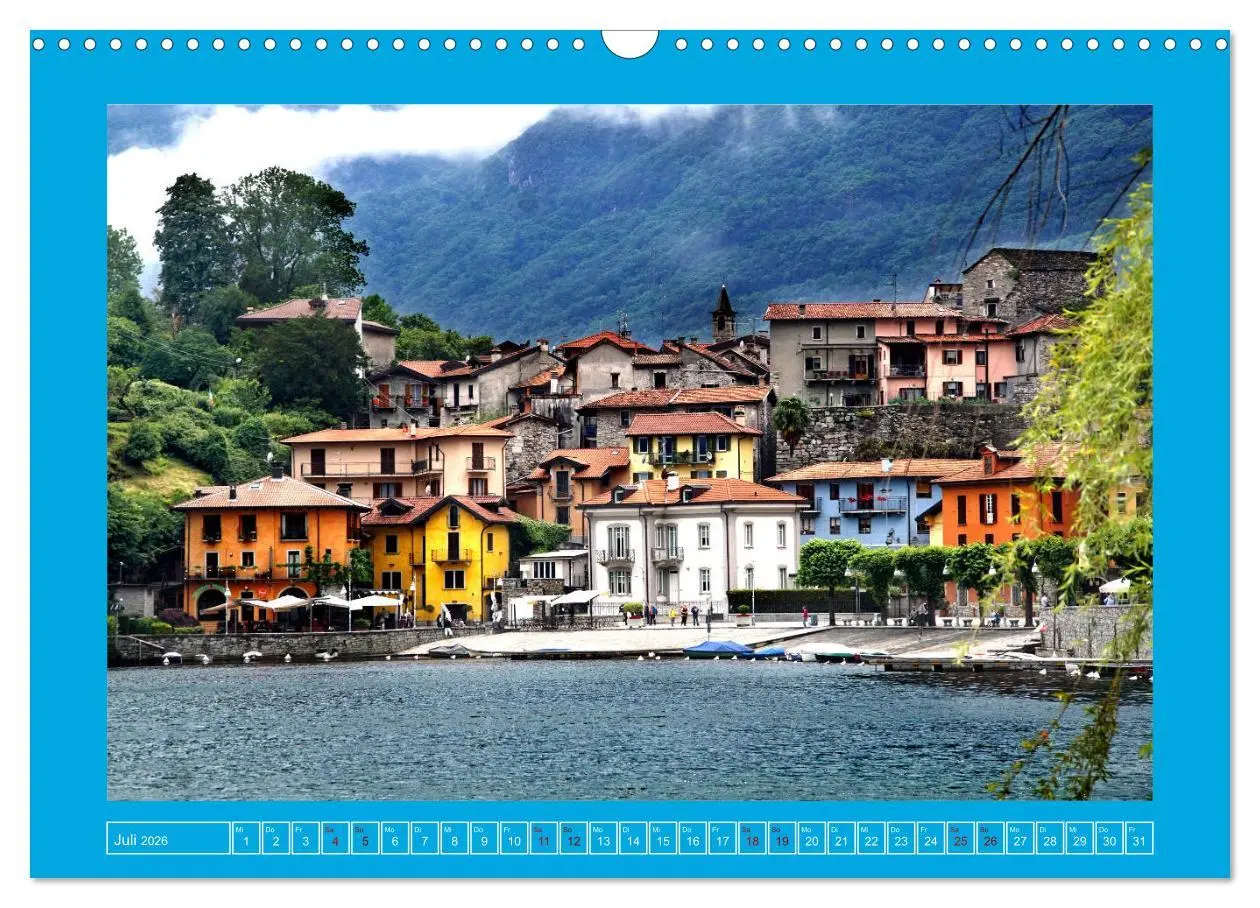 Bild: 9783457779163 | Rund um den Lago Maggiore (Wandkalender 2026 DIN A3 quer), CALVENDO...