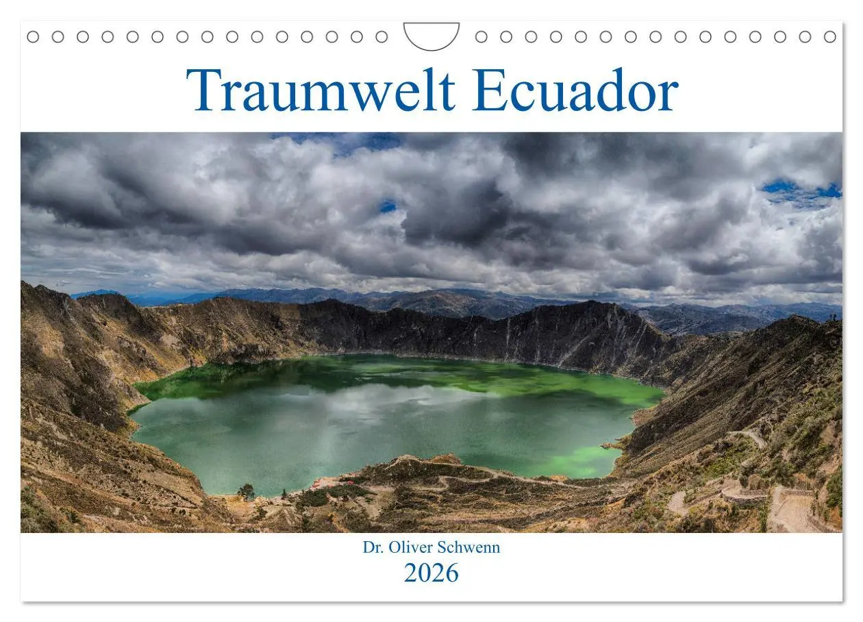 Cover: 9783457849163 | Traumwelt Ecuador (Wandkalender 2026 DIN A4 quer), CALVENDO...