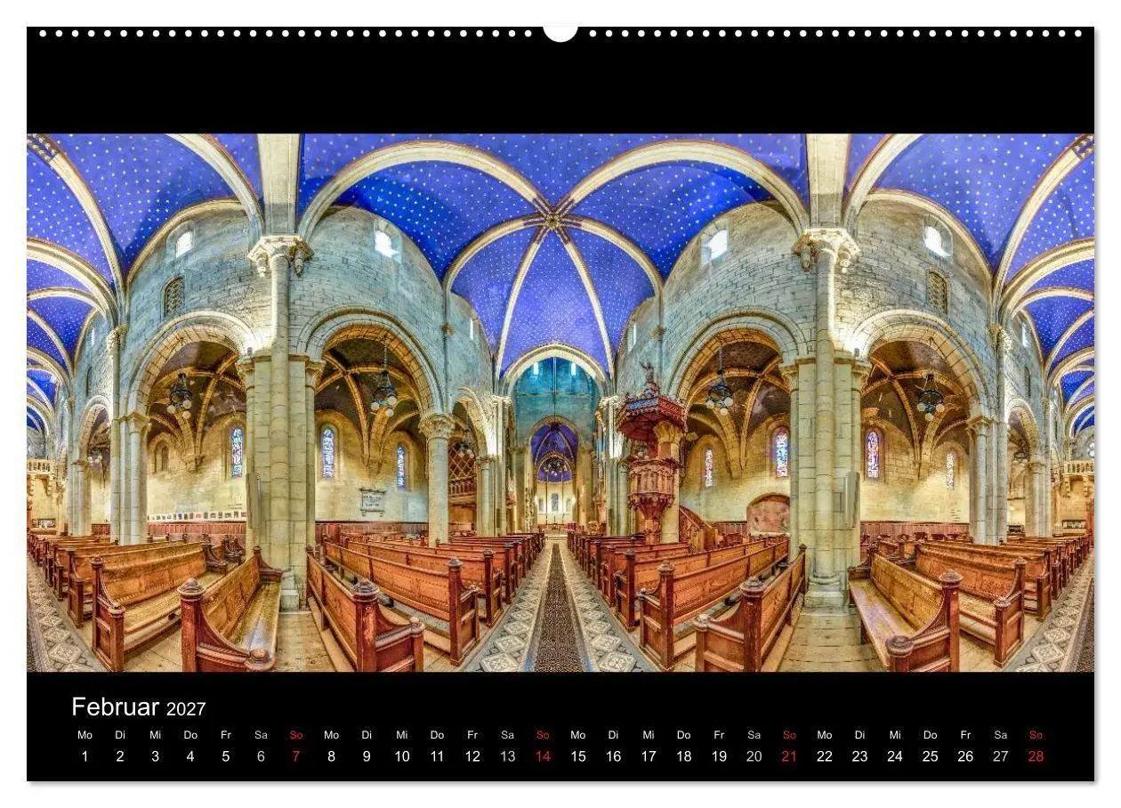 Bild: 9783569889163 | Kapellen, Kirchen und Kathedralen 2027 (Wandkalender 2027 DIN A2...