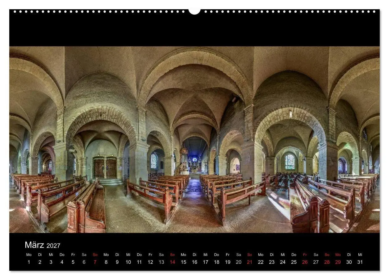 Bild: 9783569889163 | Kapellen, Kirchen und Kathedralen 2027 (Wandkalender 2027 DIN A2...