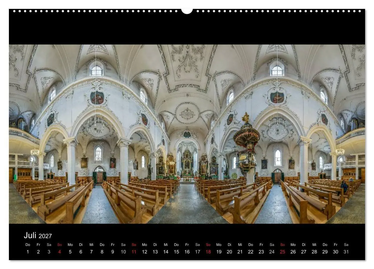 Bild: 9783569889163 | Kapellen, Kirchen und Kathedralen 2027 (Wandkalender 2027 DIN A2...
