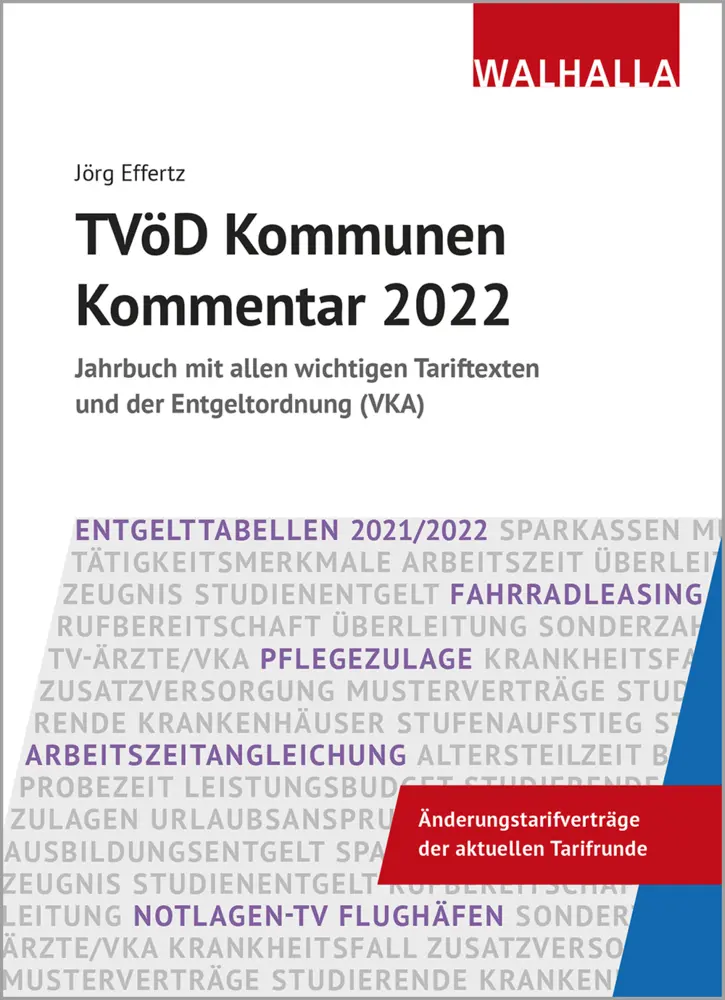 Cover: 9783802979163 | TVöD Kommunen Kommentar 2022 | Jörg Effertz | Buch | Deutsch | 2021