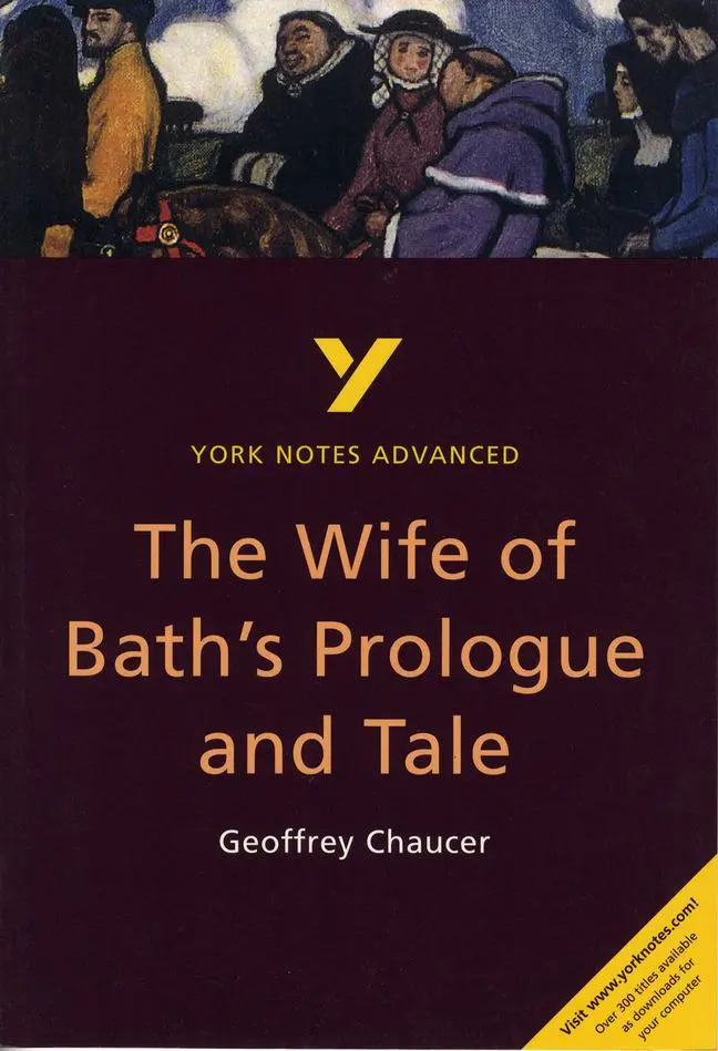 Cover: 9780582329263 | The Wife of Bath's Prologue and Tale (York Notes Advanced) English...