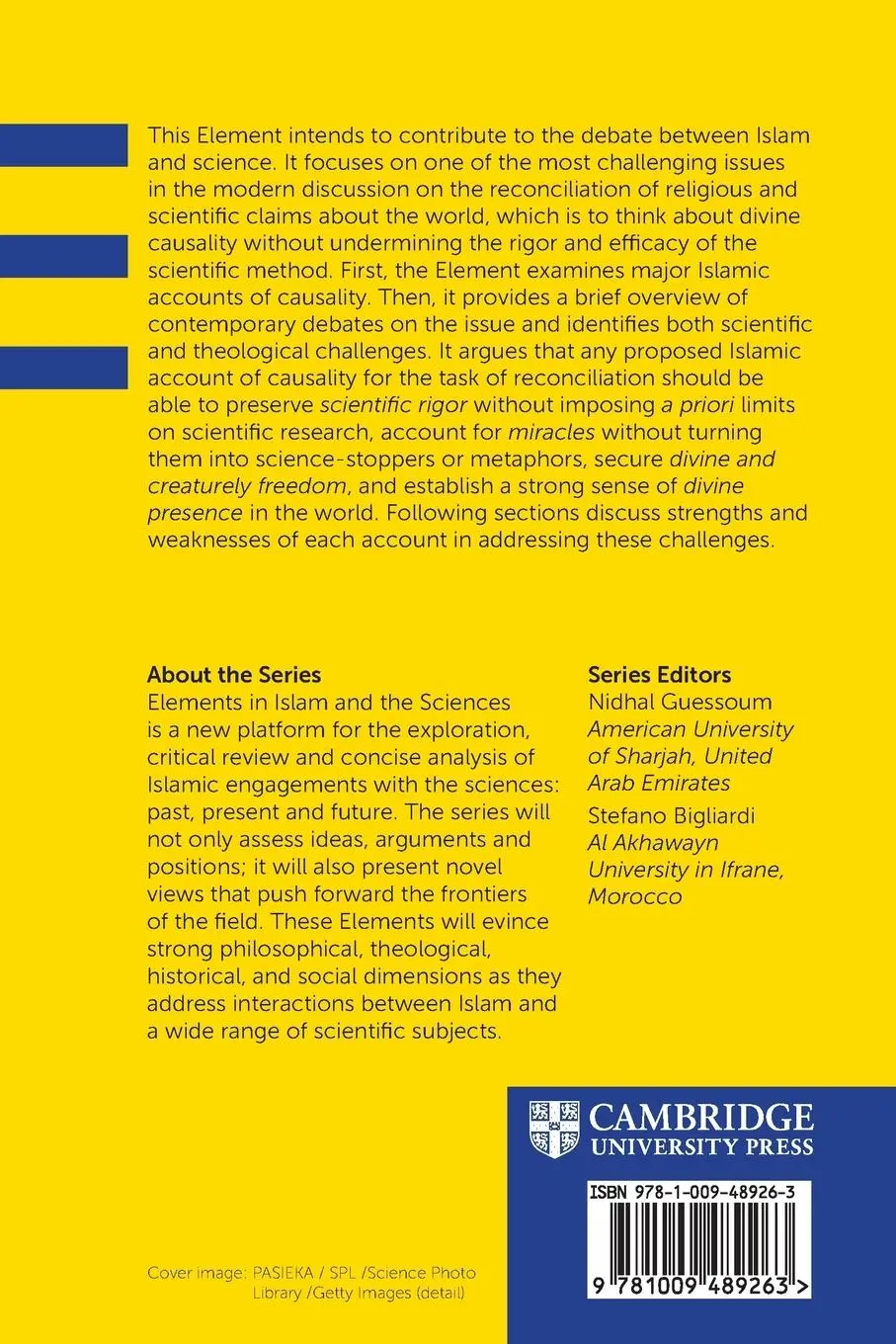 Rückseite: 9781009489263 | Islam, Causality, and Science | Özgür Koca | Taschenbuch | Englisch
