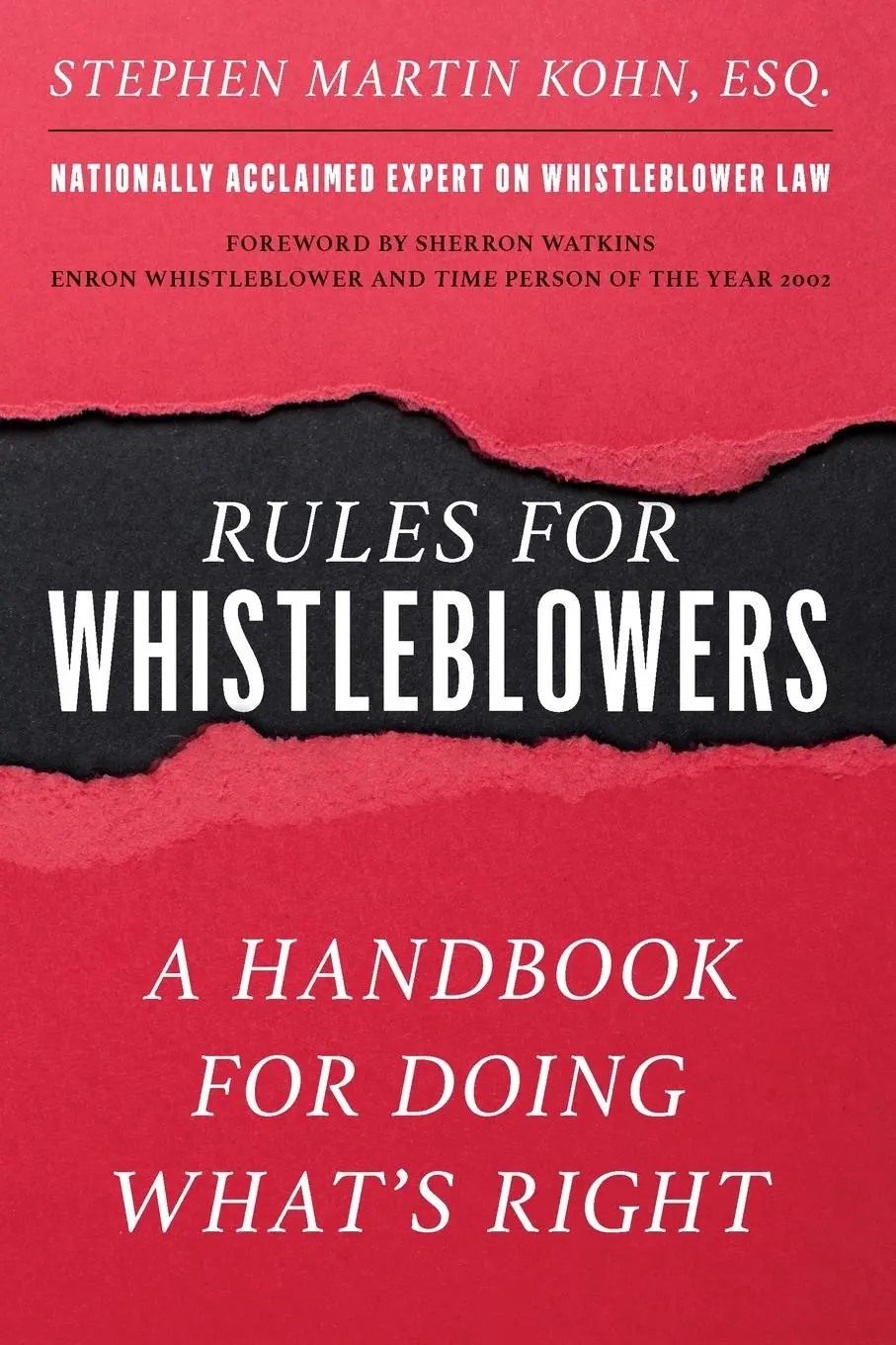 Cover: 9781493059263 | Rules for Whistleblowers | A Handbook for Doing What's Right | Kohn