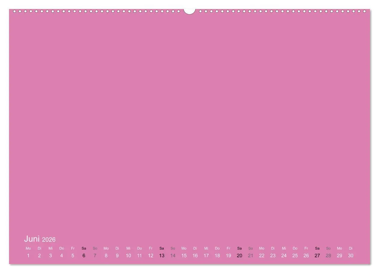 Bild: 9783516169263 | Bastelkalender - Pink (Wandkalender 2026 DIN A2 quer), CALVENDO...