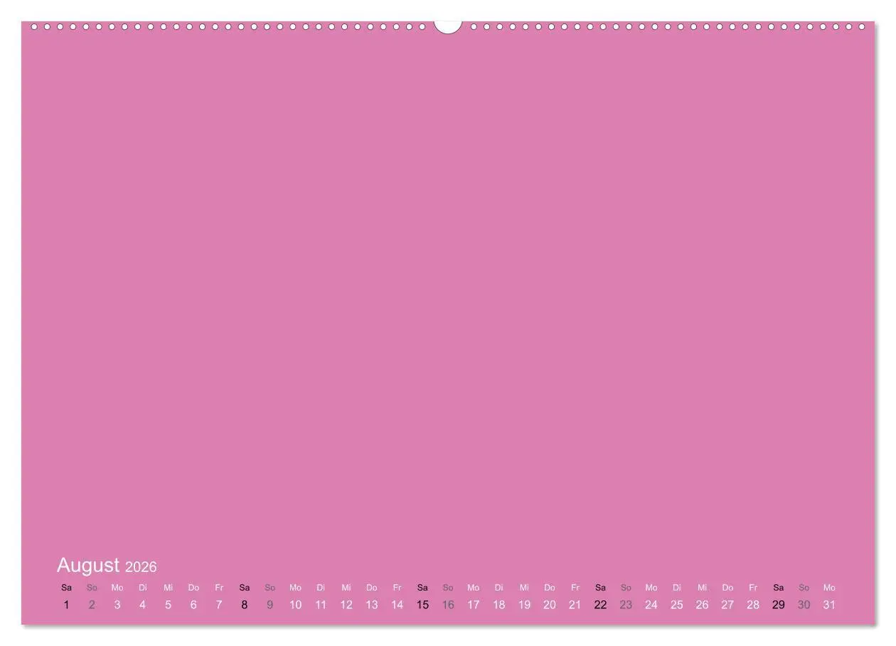 Bild: 9783516169263 | Bastelkalender - Pink (Wandkalender 2026 DIN A2 quer), CALVENDO...