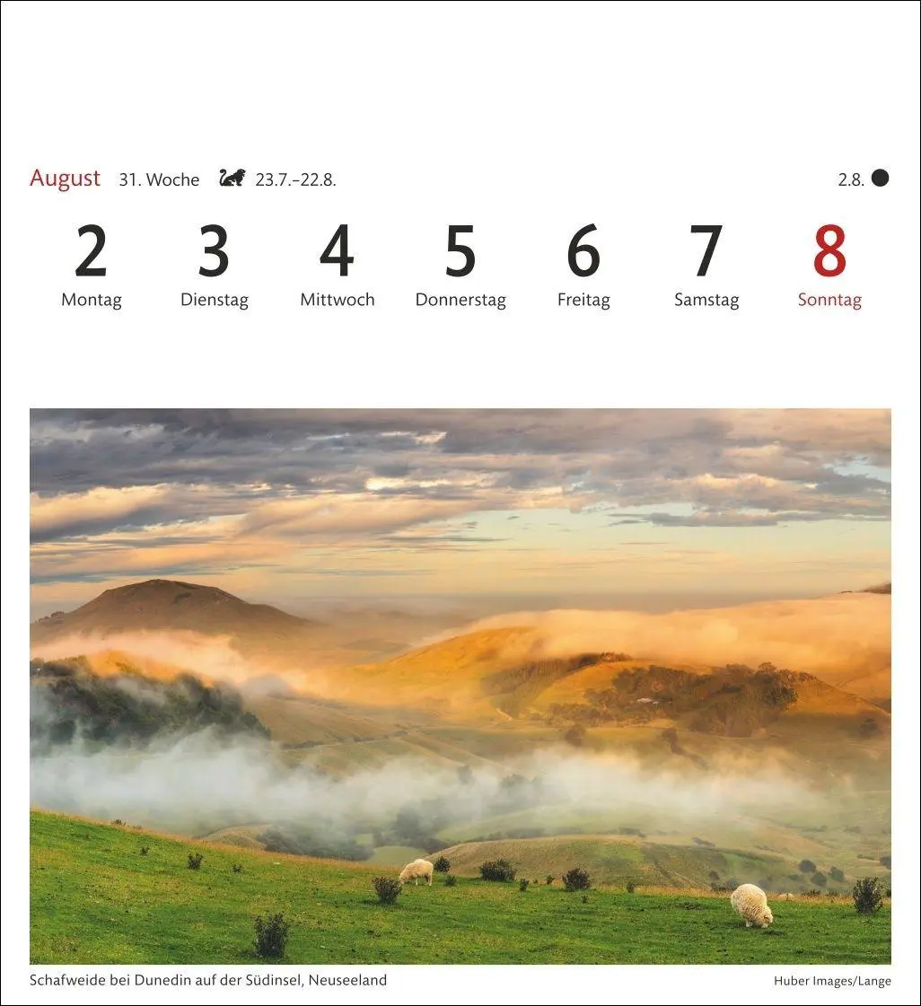 Bild: 9783840039263 | Traumziele Sehnsuchtskalender 2027 - Wochenkalender mit 53 Postkarten