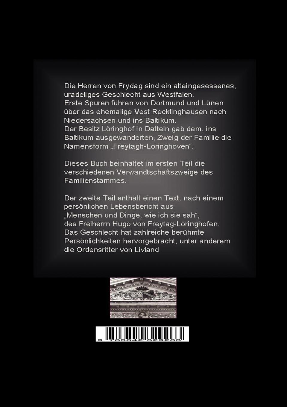 Rückseite: 9783842329263 | Adelslinien - Die Herren von Frydag | Unruhige Zeiten - Band 7 | Grimm