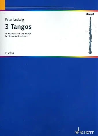 Cover: 9790001179263 | 3 Tangos | Peter Ludwig | Buch + Einzelstimme(n) | 2013 | Schott Music