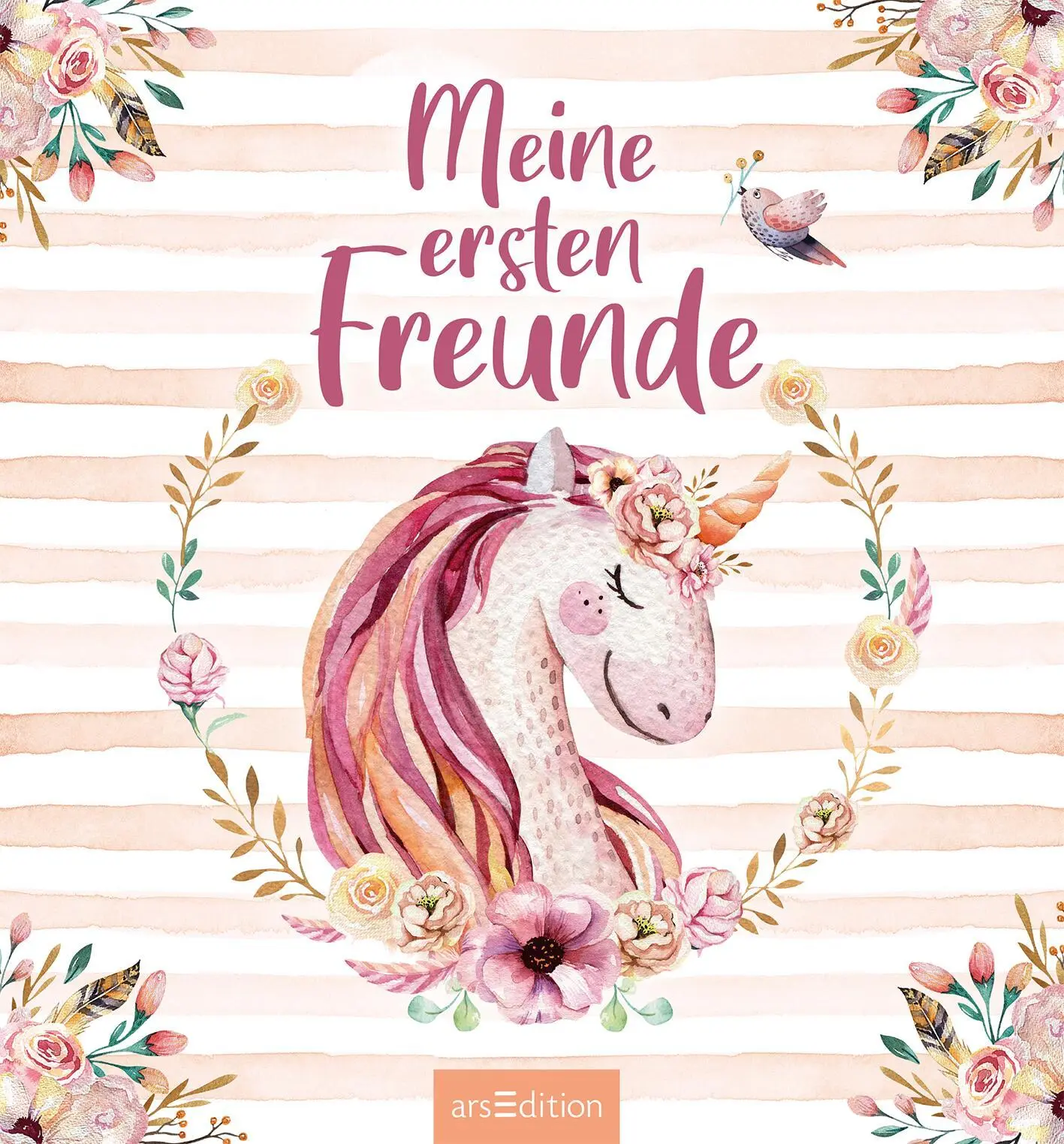 Bild: 4014489129363 | Meine ersten Freunde - Einhörner (Aquarell-Optik) | Buch | 64 S.