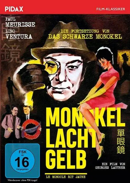 Monokel lacht gelb