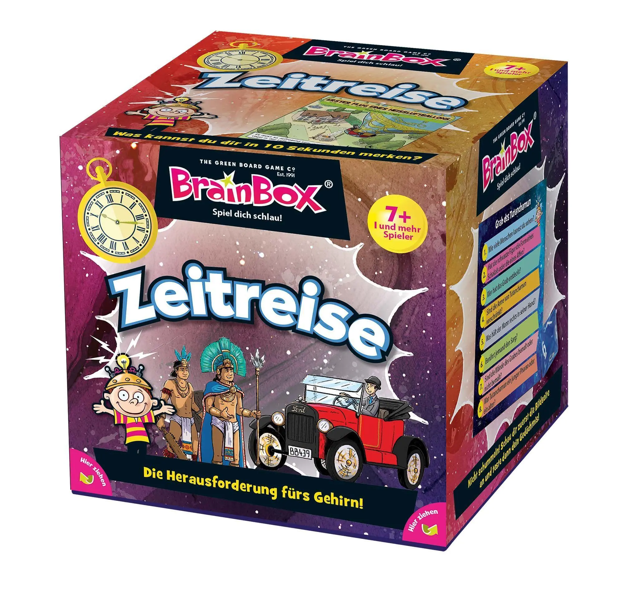 Cover: 5025822949363 | BrainBox - Zeitreise | BrainBox | Spiel | Karten | 2094936 | Deutsch