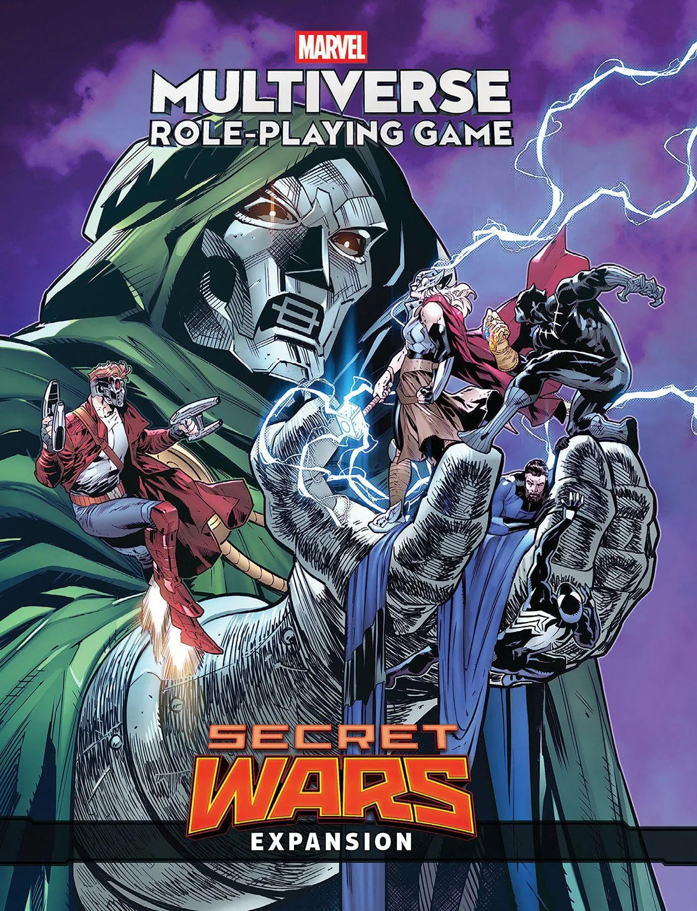 Cover: 9781302969363 | Marvel Multiverse Role-Playing Game | Secret Wars Expansion | Forbeck