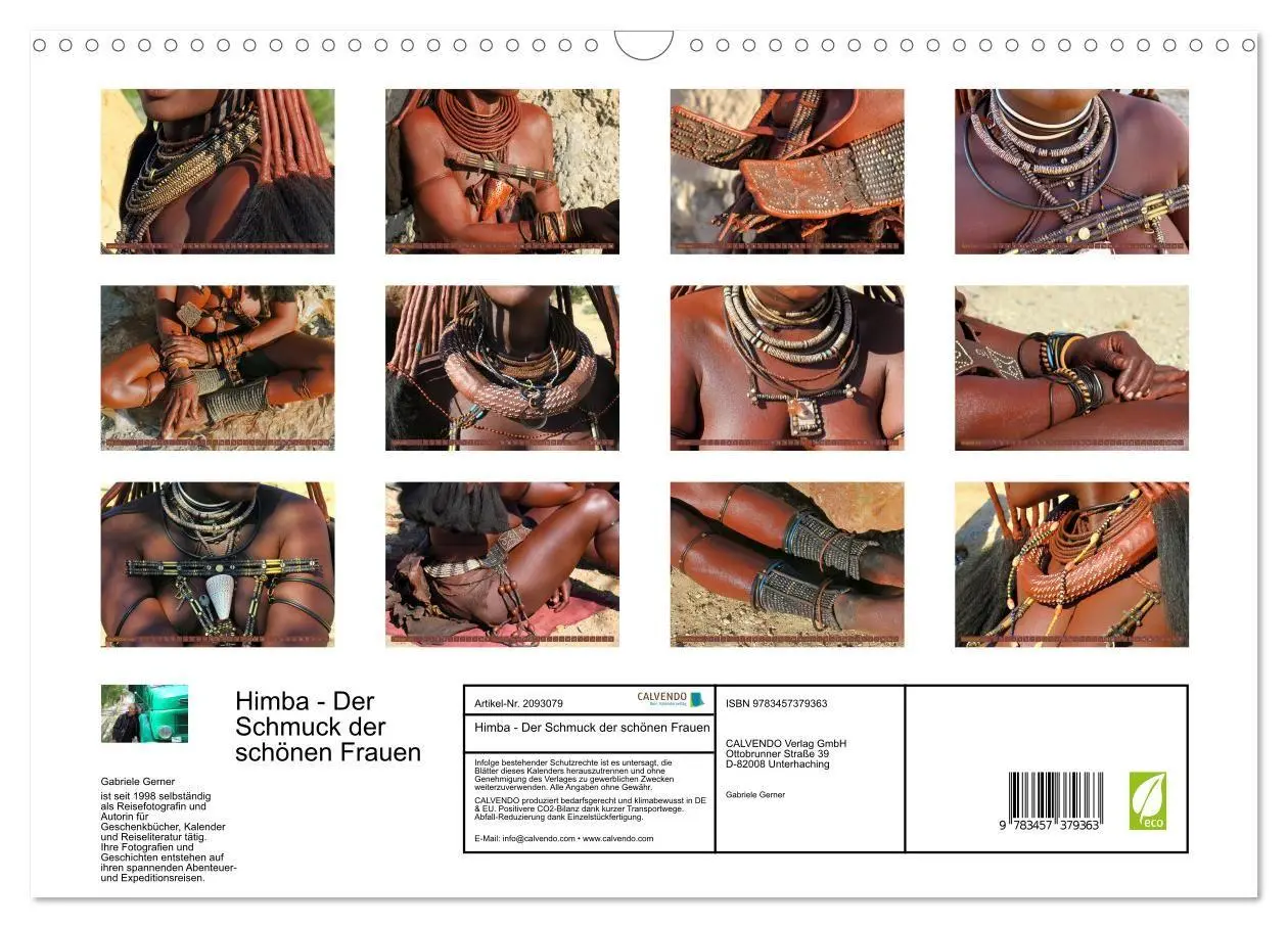 Bild: 9783457379363 | Himba - Der Schmuck der schönen Frauen (Wandkalender 2026 DIN A3...