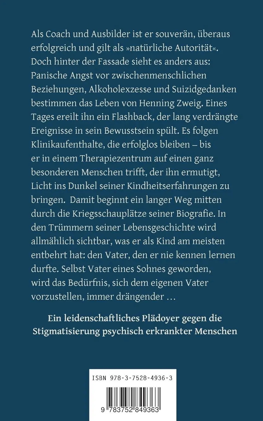 Rückseite: 9783752849363 | Brief an dich | Ein Experiment | Henning Zweig | Taschenbuch | 180 S.