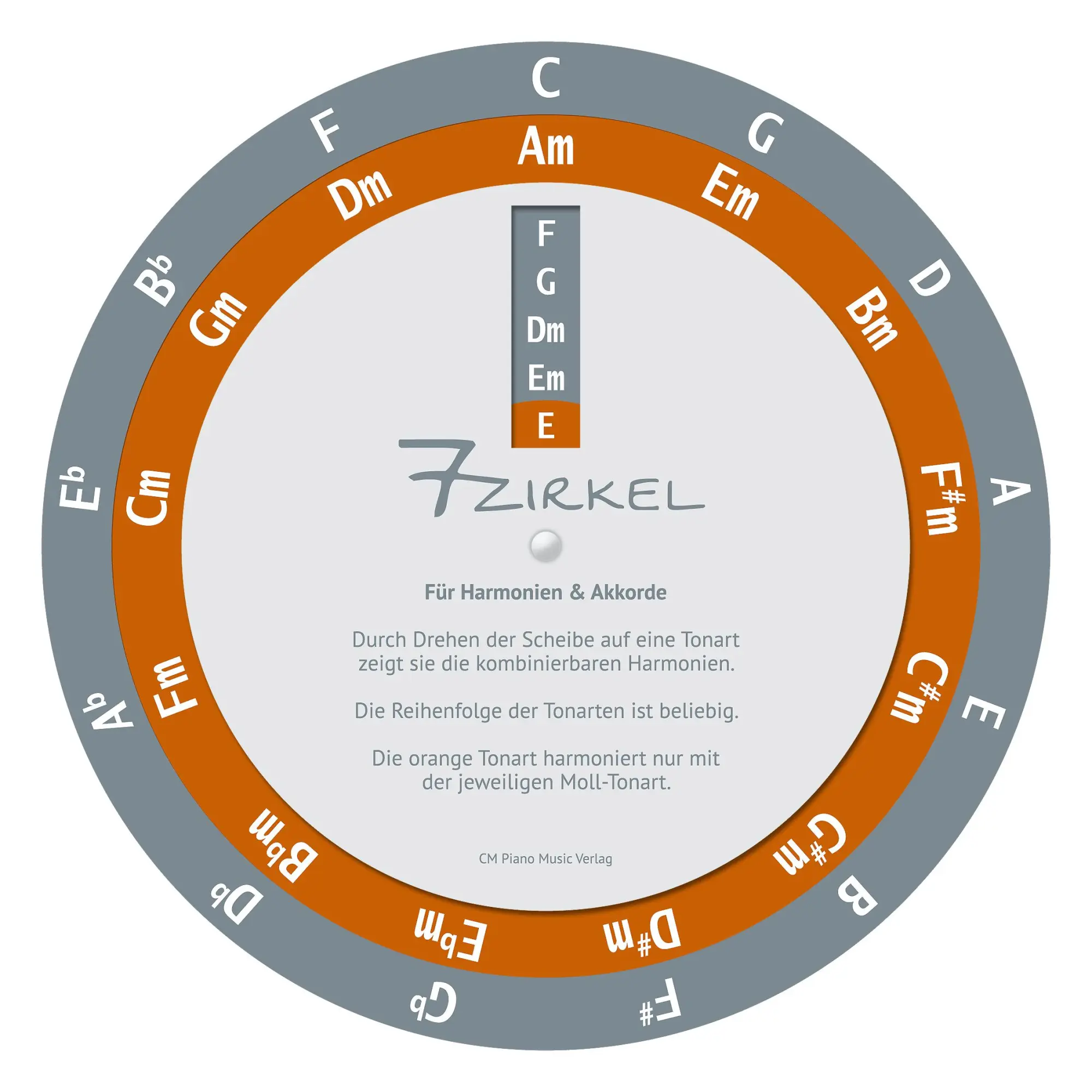 Cover: 9783961119363 | 7 - Zirkel / Quintenzirkel | Cornelia Malecki (u. a.) | 1 S. | Deutsch