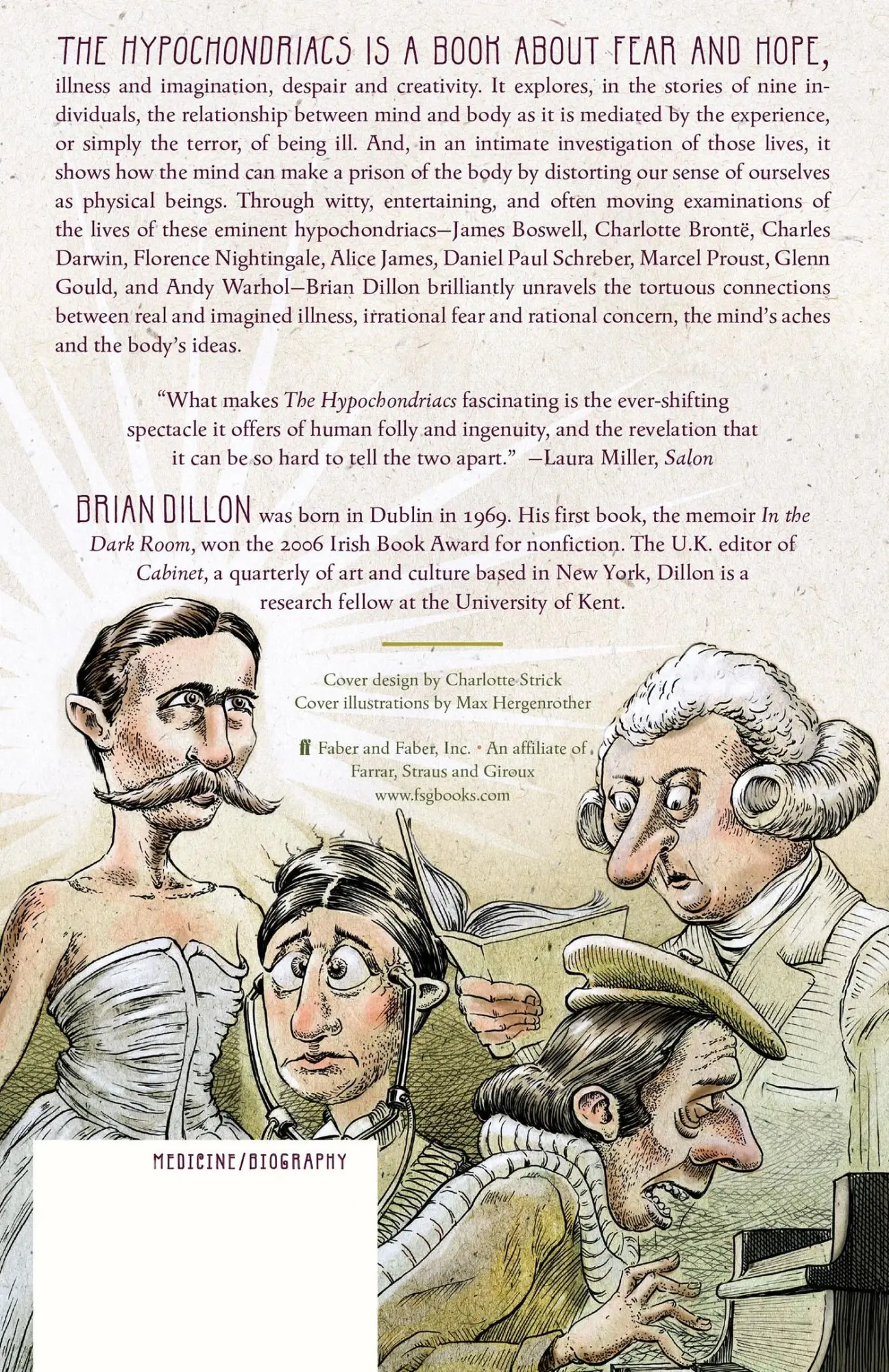Rückseite: 9780865479463 | The Hypochondriacs | Brian Dillon | Taschenbuch | Englisch | 2011