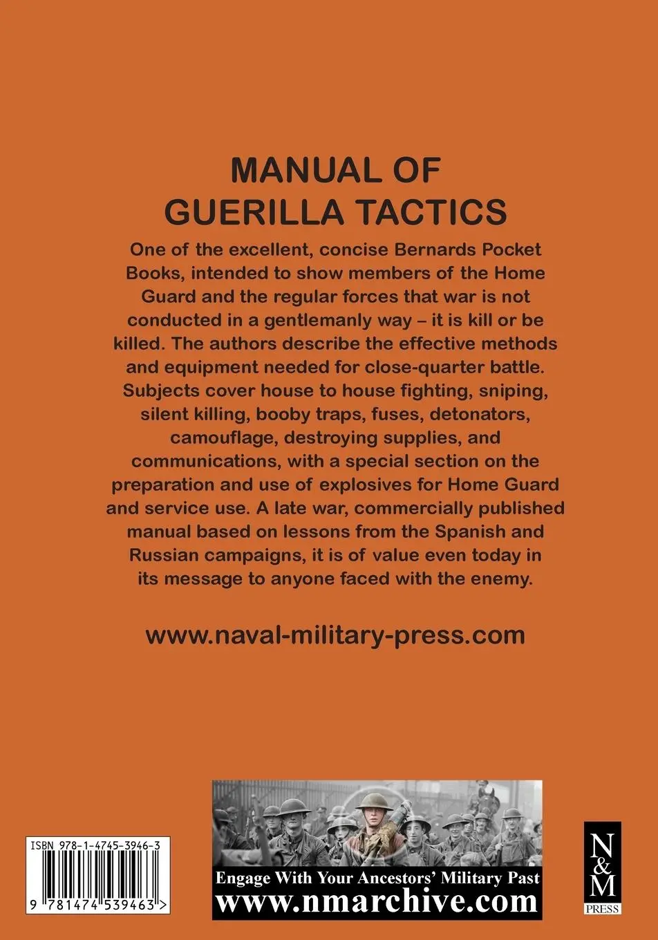Rückseite: 9781474539463 | MANUAL OF GUERILLA TACTICS | Anon | Taschenbuch | Englisch | 2024