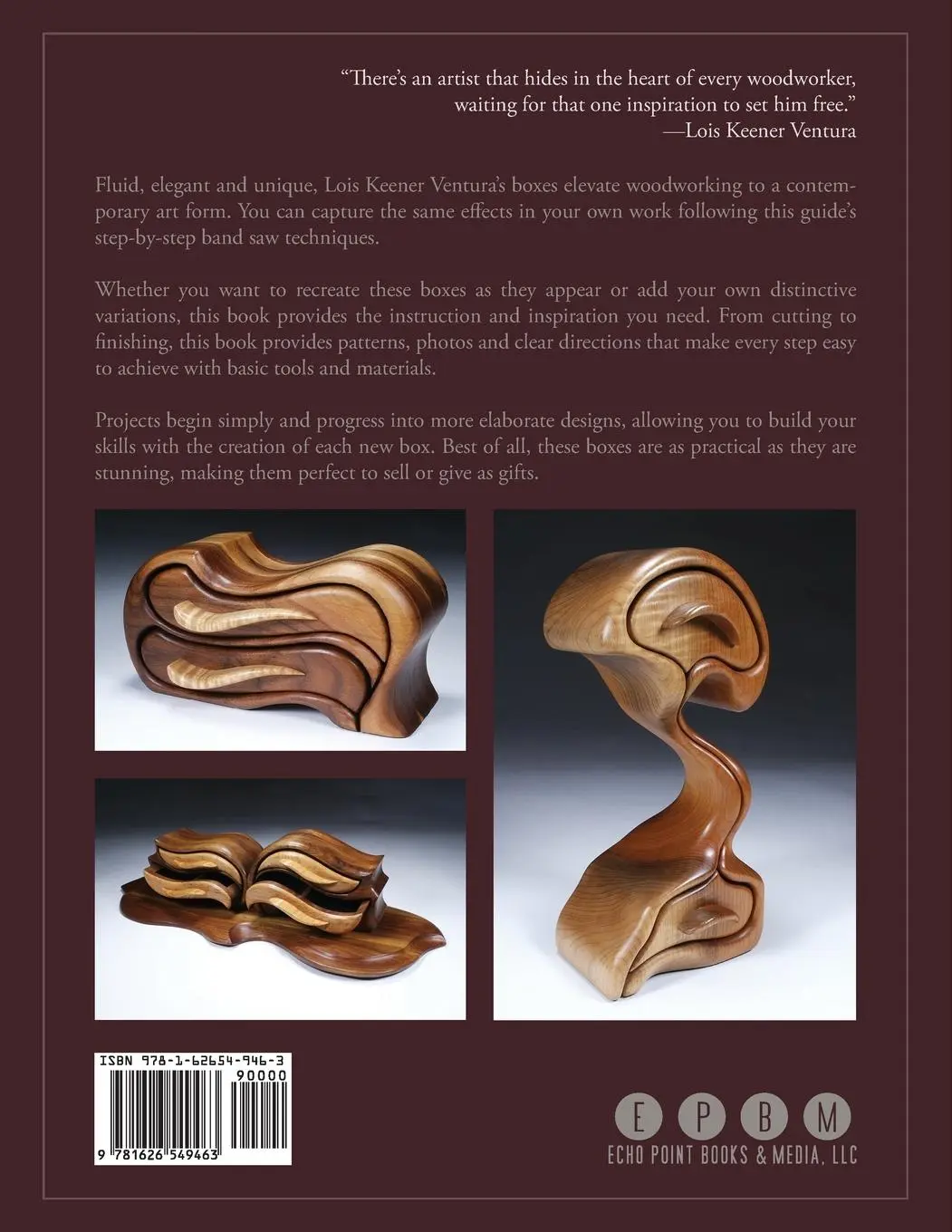 Rückseite: 9781626549463 | Building Beautiful Boxes with Your Band Saw | Lois Ventura | Buch