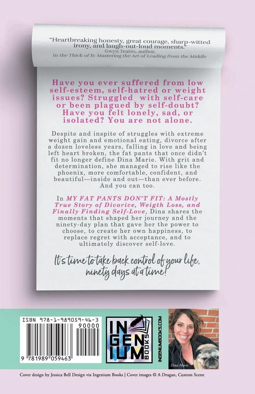 Rückseite: 9781989059463 | My Fat Pants Don't Fit | Dina Marie | Taschenbuch | Englisch | 2020